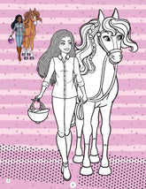 Barbie Copy Colouring Book 1 - A Drawing & Activity Book for Kids Ages 2+ (English)